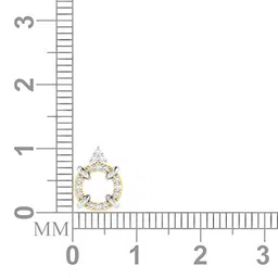 avsar Real Gold Seema Earring AVE372YB image 5