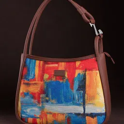 ZOUK Abstract Amaze Printed Sleek Handheld Bag-picture-19