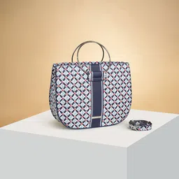 Forever Glam by Pantaloons PU Structured Handheld Bag with Cut Work-picture-16