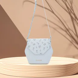 Caprese Floral Printed Structured Sling Bag image 1