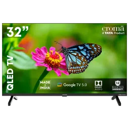 Croma 81.28 cm (32 inch) QLED Smart Google TV with Dolby Audio (2025 model)-image-7