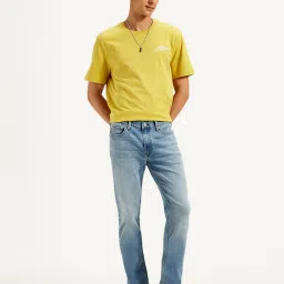 levi's Men's 511 Blue Slim Fit Mid Rise Jeans image 1