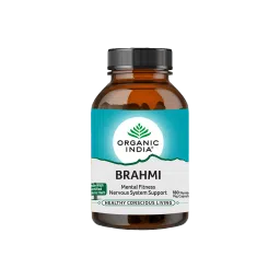 ORGANIC INDIA Brahmi - 180 Veg Capsules-image-87