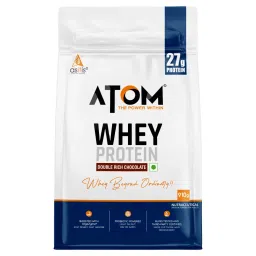 as-it-is nutrition AS-IT-IS ATOM Whey Protein 910gms | 27g protein | Isolate & Concentrate | Double Rich Chocolate | USA Labdoor Certified | With Digestive Enzymes for better absorption-picture-29
