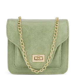 Globus Women Textured Small Square Party Sling Bag With Detachable Chain Strap-picture-19