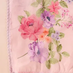 Indo Era Women Floral Embroidered Regular Thread Work Kurta with Trousers & With Dupatta image 4