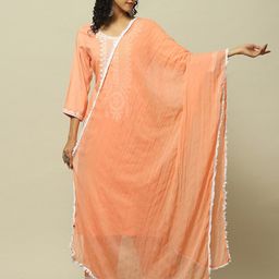 Rangriti Dupatta with Thread Work-picture-18