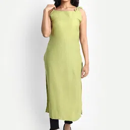 ISAM Shoulder Straps Crepe Kurta-picture-34