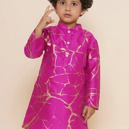 Sethukrishna Boys Abstract Printed Kurta-picture-17