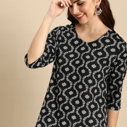 Anouk Floral Printed Regular Kurta-picture-31