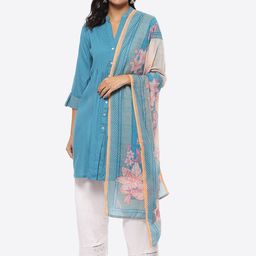 Biba Women Straight Kurta with Salwar & Dupatta-picture-4