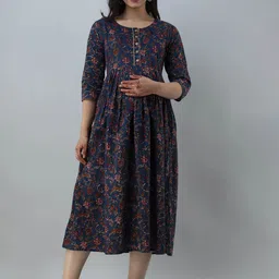 VARICOS Women Floral Printed Maternity Kurta-picture-41