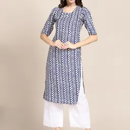 7threads KALINI Women Pack of 2 Crepe Kurta image 2