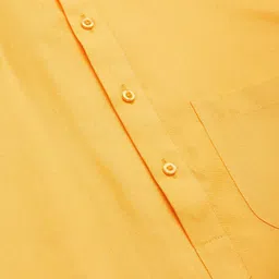 Jompers Men Yellow Solid Kurta image 5