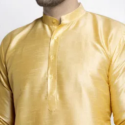 Jompers Men Gold-Toned Thread Work Kurta image 2