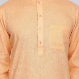 ROYAL KURTA Mandarin Collar Cotton Kurta image 5