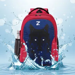 zerus Wolf Design Laptop Backpack For Men Boys | Stylish Lightweight college office Waterproof School Bag-picture-14