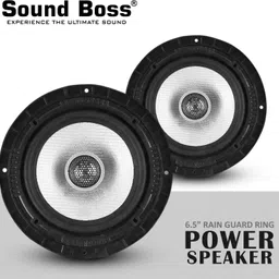 sound boss SB-009CX 6.5 Inch 2-Way 480W Max Rain-Guard Coaxial Car Speaker image 3