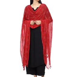 Tulip Eden Pack Of 2 Floral Printed Dupatta image 2