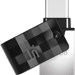 Silicon Power Mobile C31 128 GB OTG Drive Compatible with Desktop Computer, Laptop USB 3.2 Metal, Plastic Case-image-24