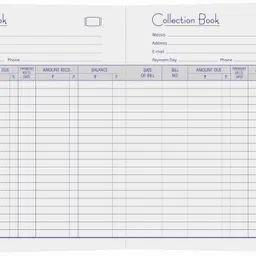 neelgagan Collection Book No.4 Suitable for Payment Record Book 1-Part (16.0 cm x 20.0 cm) Pack Of 3 image 2