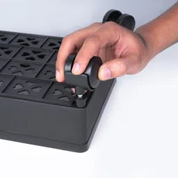 ada Slim 4-Layer Rolling Storage Rack with Wheels Kitchen Storage Organizer Plastic Kitchen Trolley image 3