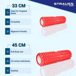 strauss Grid Foam Roller image 3