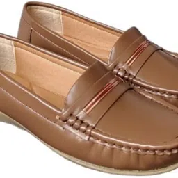 k-nine Trendy Ethnic Loafer Jutti for Women | Casual Wear-Brown 902 Casuals For Women-picture-47