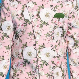 VASTRAMAY Boys Pink Printed Sherwani image 2