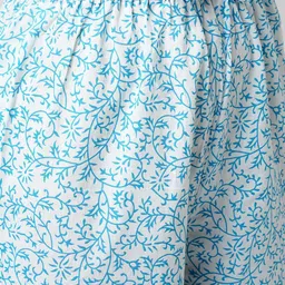 KALINI Women Ethnic Motifs Printed Pure Cotton Kurta with Palazzos & With Dupatta image 3