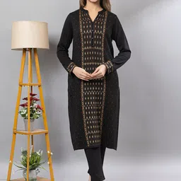 Anouk Women Ethnic Motifs Printed Regular Kurta with Trousers-picture-21