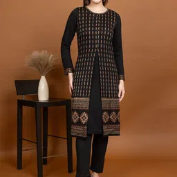 KEIKO Women Floral Regular Kurta with Trousers-picture-29