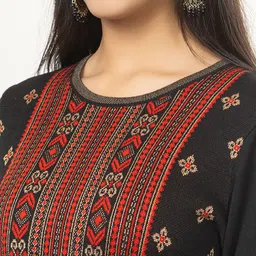 Anouk Women Ethnic Motifs Printed Regular Kurta with Trousers image 4