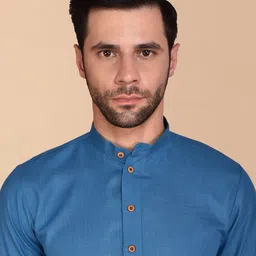 PRINTCULTR Pure Cotton Straight Kurta with Trousers image 4