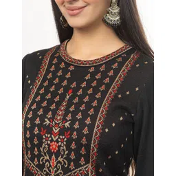 Anouk Women Embroidered Regular Kurta with Trousers image 2