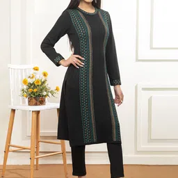 Anouk Women Regular Kurta with Trousers image 3