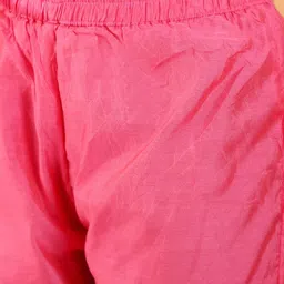 Varanga Ethnic Motifs Embroidered Sequinned Chanderi Silk Kurta with Trousers And Dupatta image 3