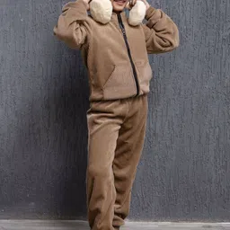 BAESD Girls Pure Wool Sweatshirt And Joggers image 5