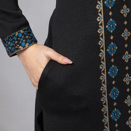 Anouk Women Floral Printed Regular Kurta with Salwar image 5