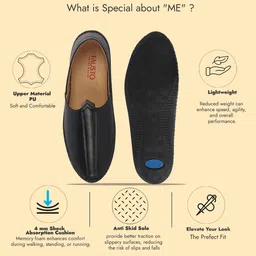 fausto Perforated Ethnic Round Toe Jutti for Wedding|Flexible Rubber Sole|Pathani Kurta Mojaris For Men image 4