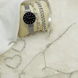 JOKER & WITCH Women Analogue Watch Gift Set-picture-11