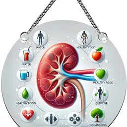 Kidney Diagram Wall Hanging | Medical Student Room Decor-image-90