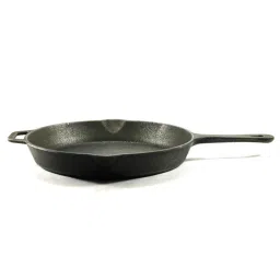 getkitch.in Skillet 6 Inch Hard Anodised Black Cast Iron Frying Pan image 2