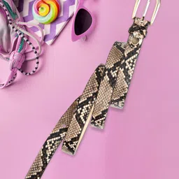 dressberry Women Party Beige Synthetic Belt image 4