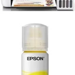 EPS Original Epson ink Suitable for L3251 L3255 L3256 L3260 Ink Tank Printer Yellow Ink Bottle image 2