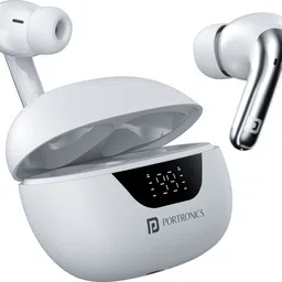 Harmonics Twins 28 in Ear Earbuds,Smart ANC,Quad Mic ENC,30Hrs Playback,IPX5 Bluetooth Headset-image-45