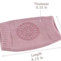 rbgiit 2-Pair Baby Knee Elbow pad Baby Crawling Elbow Baby Leg Warmer Kneecap B-5 Multicolor Baby Knee Pads image 2