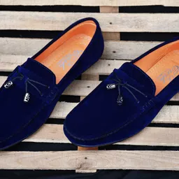 atozshoes Men's Suede Leather Stylish Light Weight Loafer Shoe For Men's Loafers For Men image 3