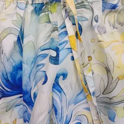 9 impression Printed Women Yellow Casual Shorts image 2