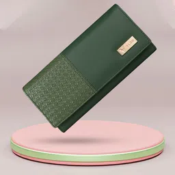 alsu Casual, Party, Formal Green Clutch image 5
